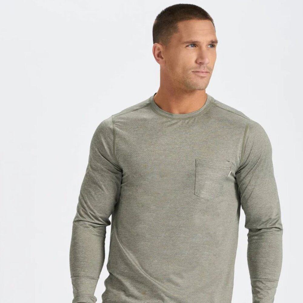Vuori Long-Sleeve Tradewind Performance Tee - NWT